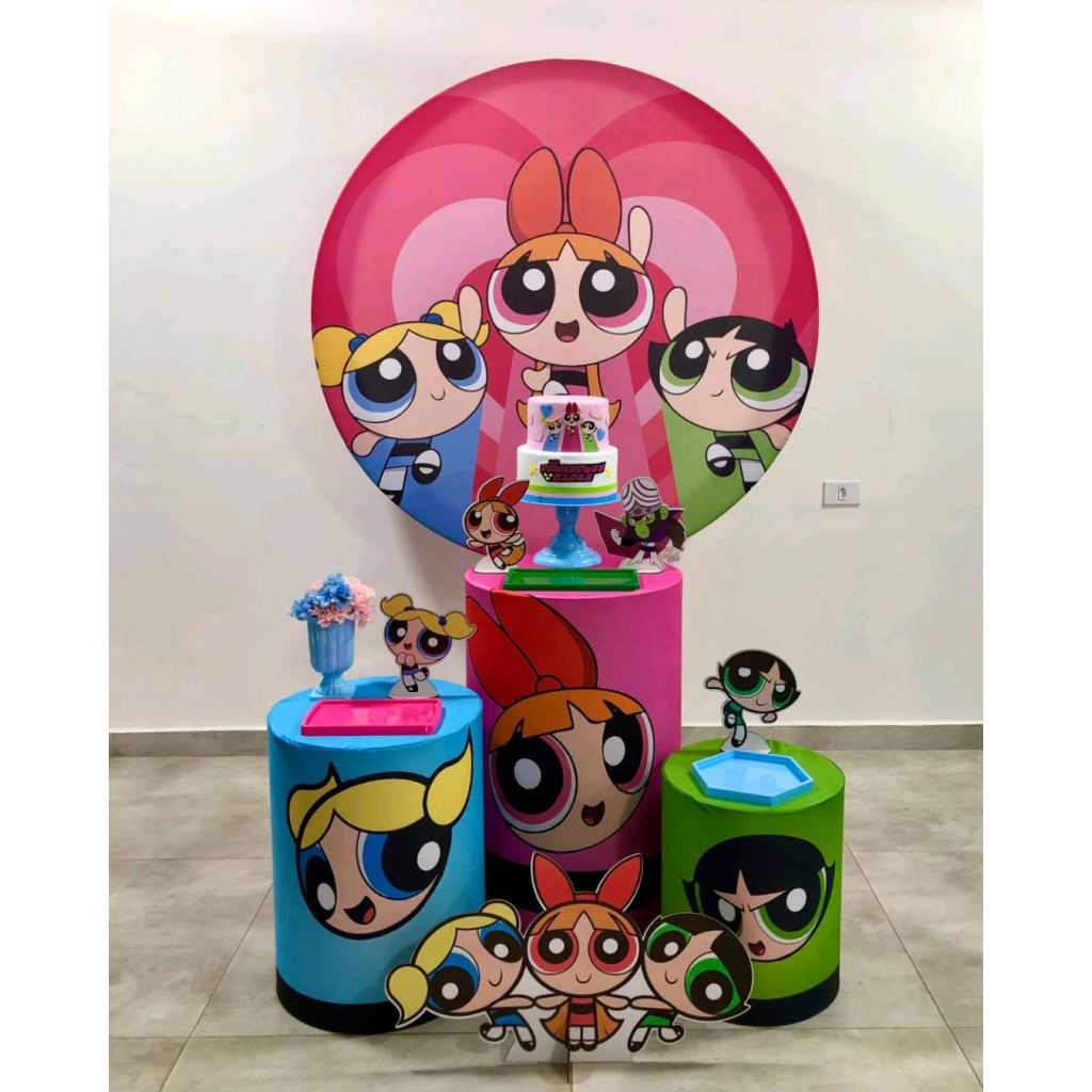 Meninas Super Poderosas - Kit 1 - Creare Decorações 