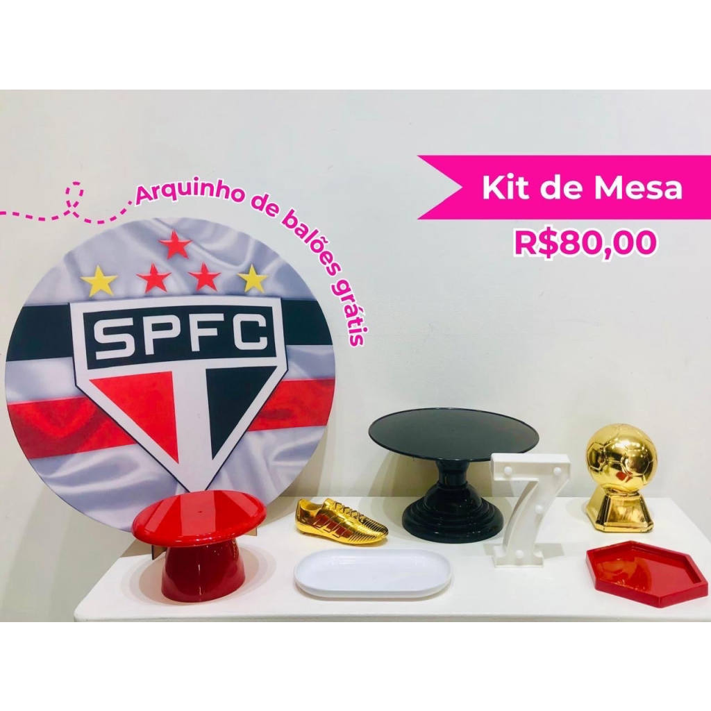 Kit de Mesa São Paulo - Creare Decorações 