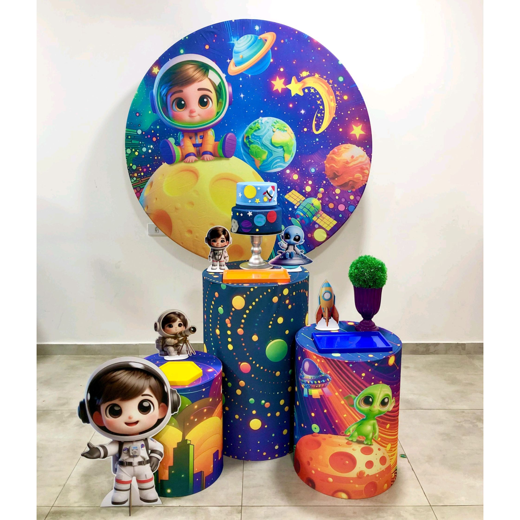 Astronauta Ia - Kit 1 - Creare Decorações 