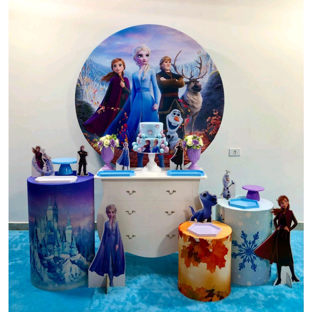 Frozen - Kit 2 - Creare Decorações 