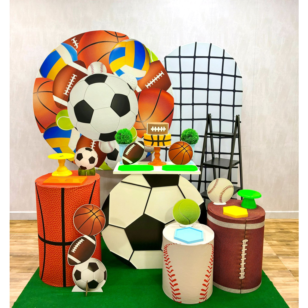Bolas Esportivas - Kit 3 - Creare Decorações 