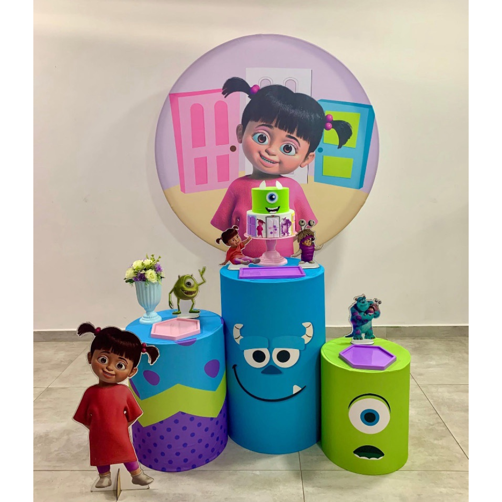 Boo Monstros Sa - Kit 1 - Creare Decorações 