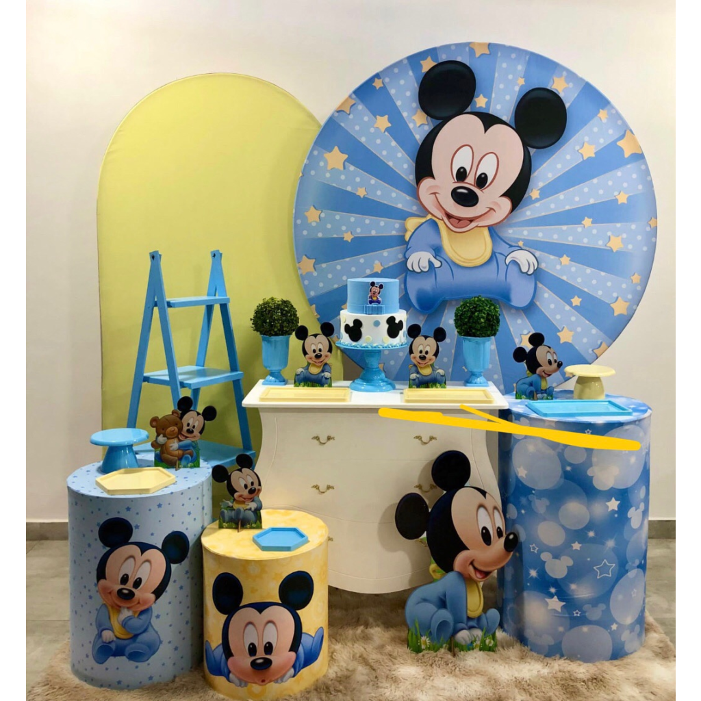Mickay Baby - Kit 3 - Creare Decorações 