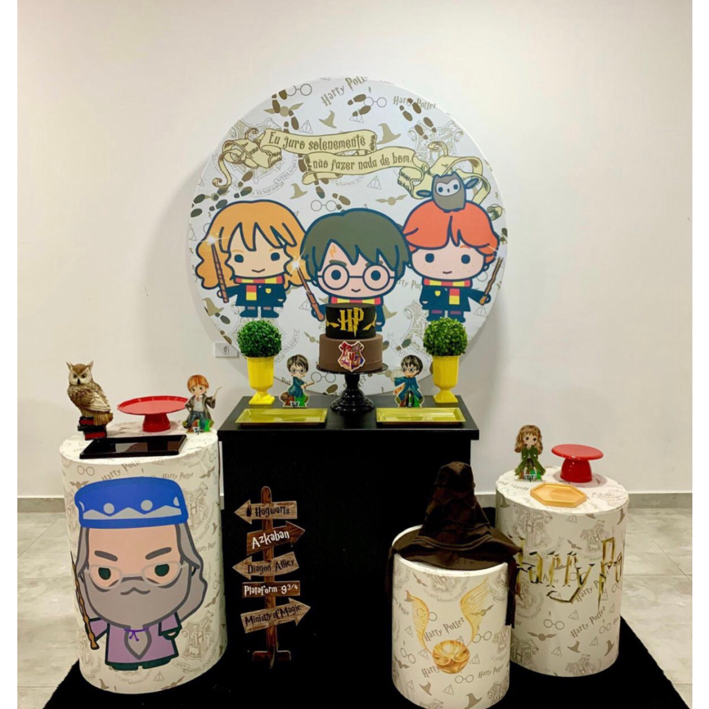 Harry Potter Cute - Kit 2 - Creare Decorações 
