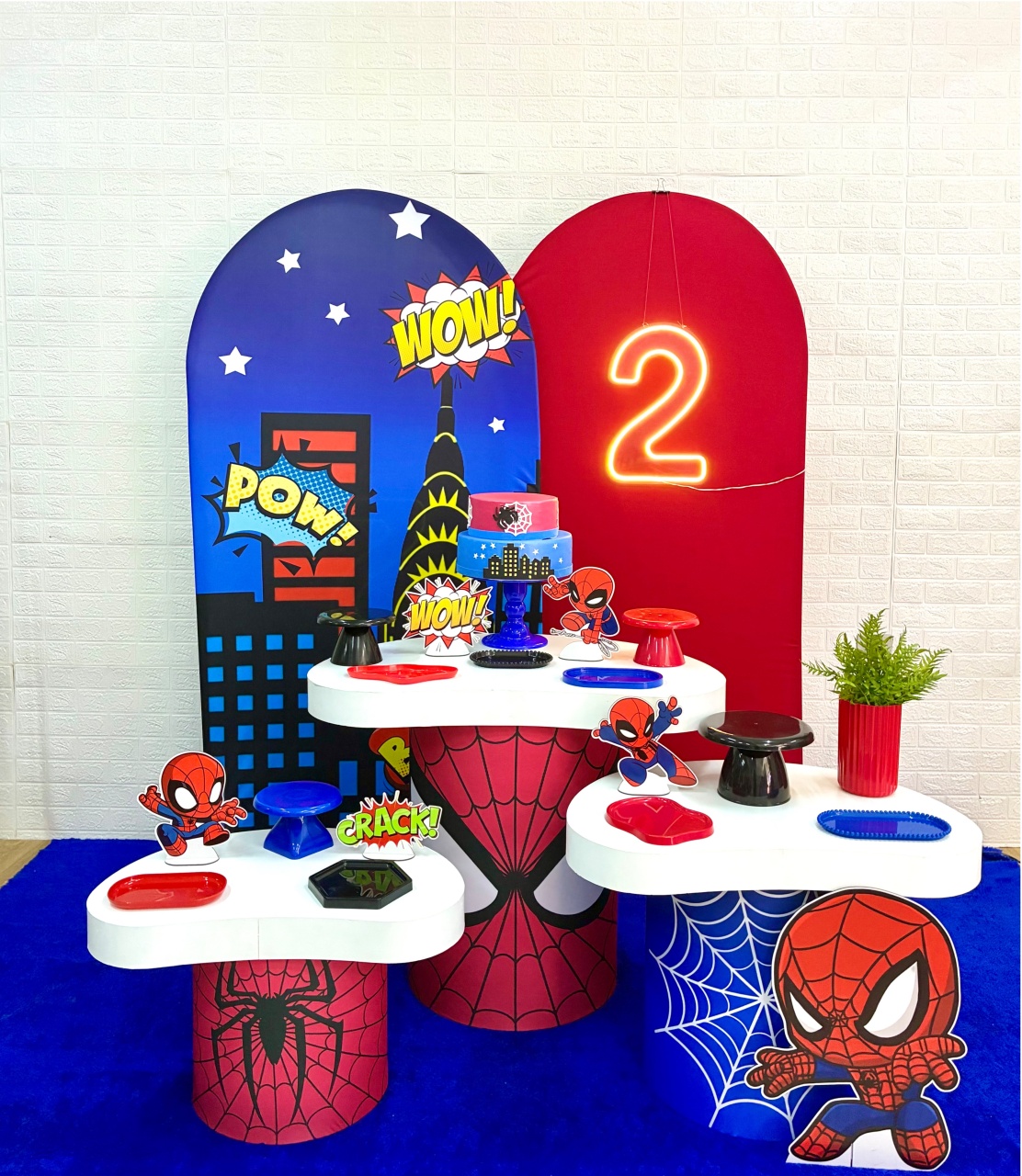 Homem Aranha Baby - Coleção Orgânica P Plus - Creare Decorações 