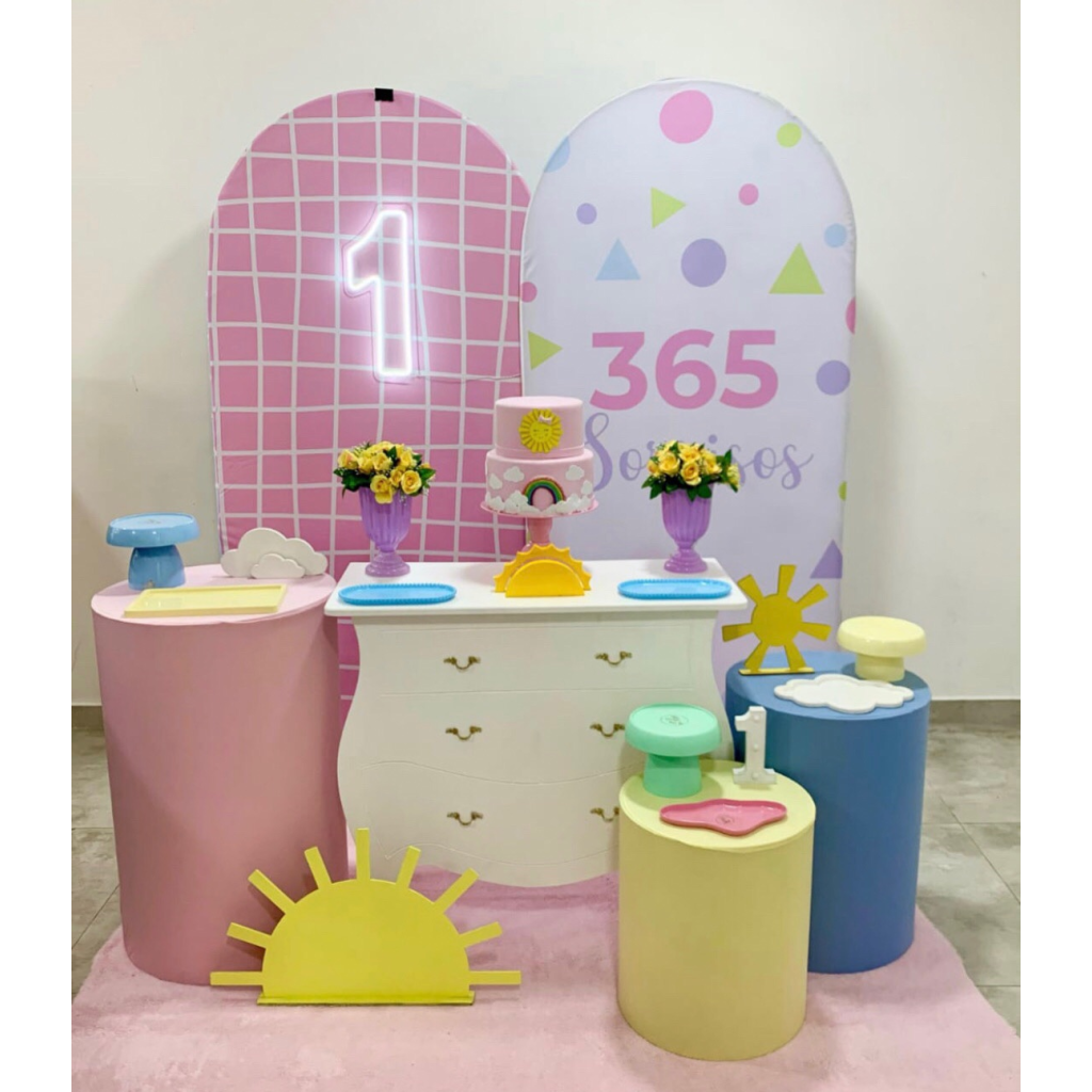 365 Sorrisos Menina - Composição 3 - Creare Decorações 