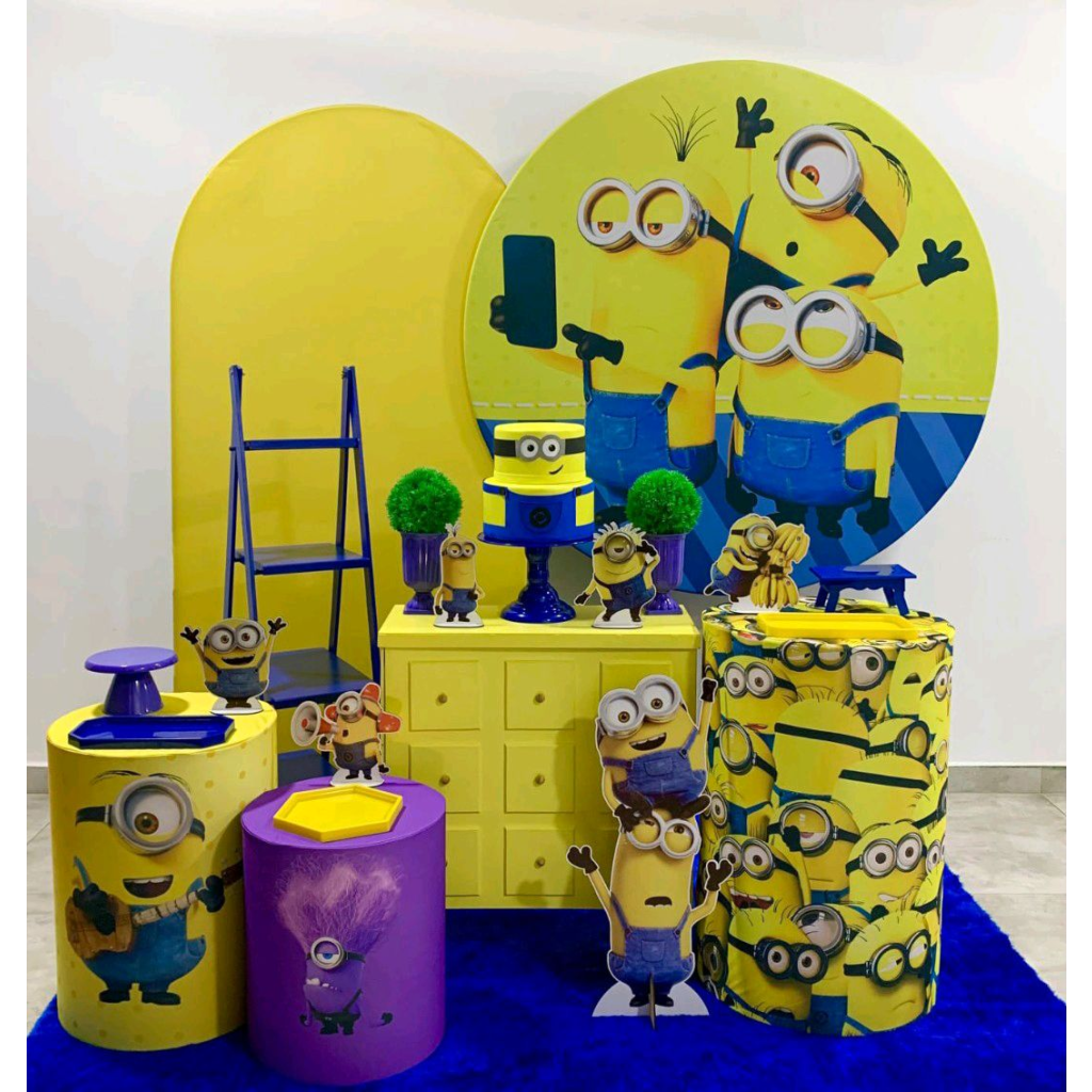 Minions - Kit 3 - Creare Decorações 