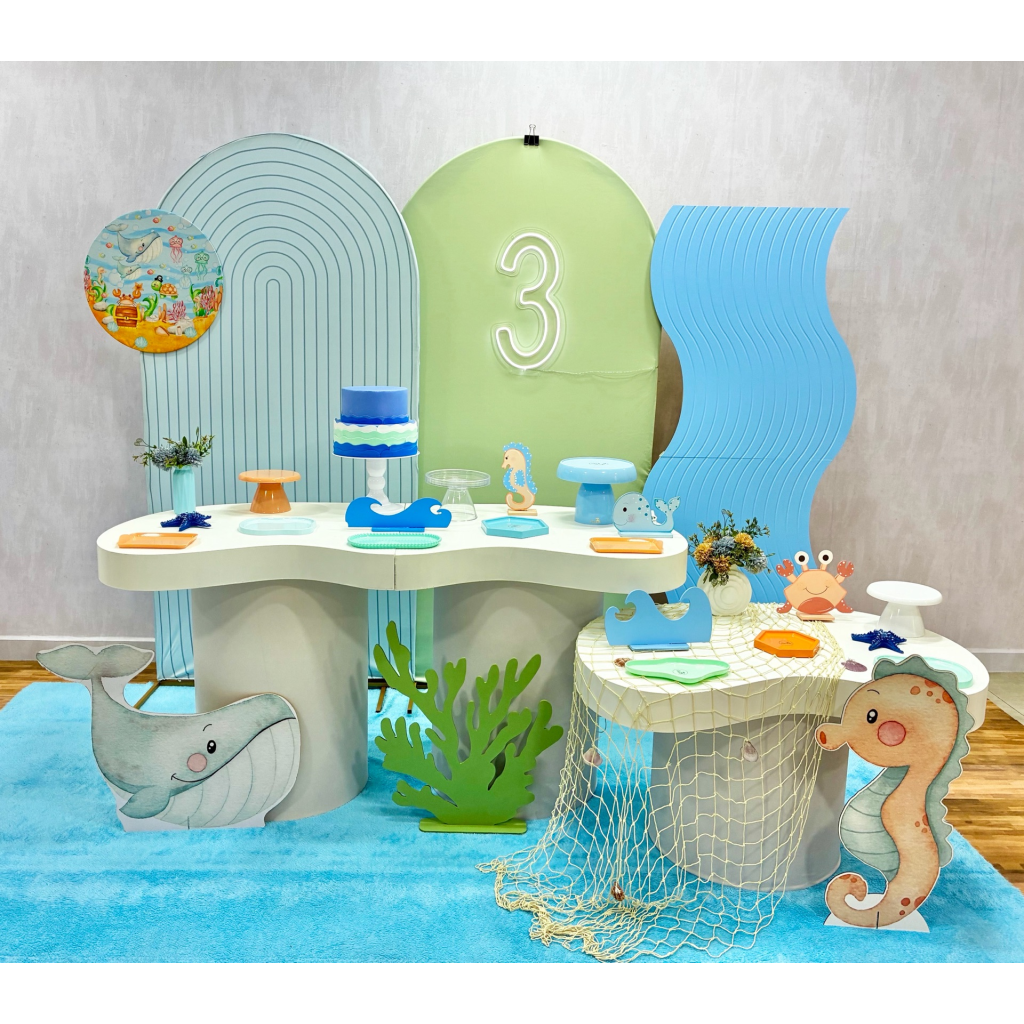 Fundo Do Mar - Coleção Orgânica G - Creare Decorações 