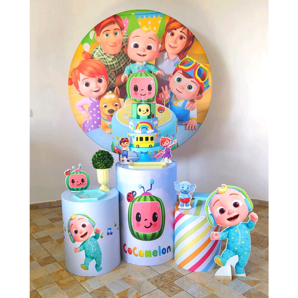 Cocomelon - Kit 1 - Creare Decorações 