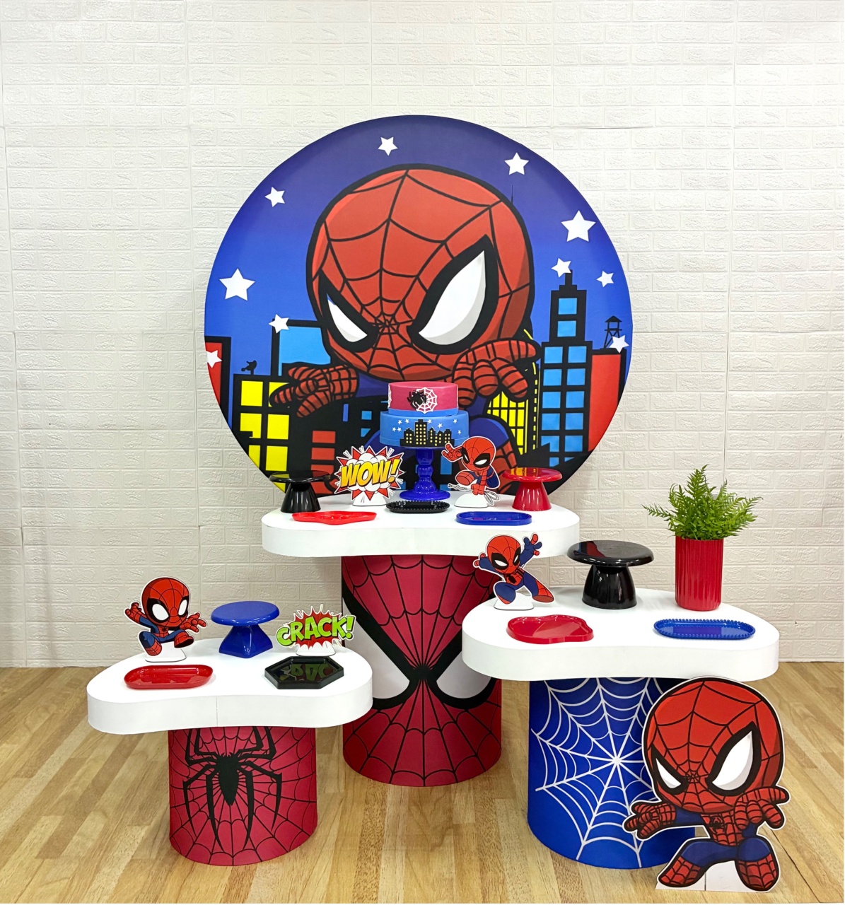 Homem Aranha Baby - Coleção Orgânica P - Creare Decorações 