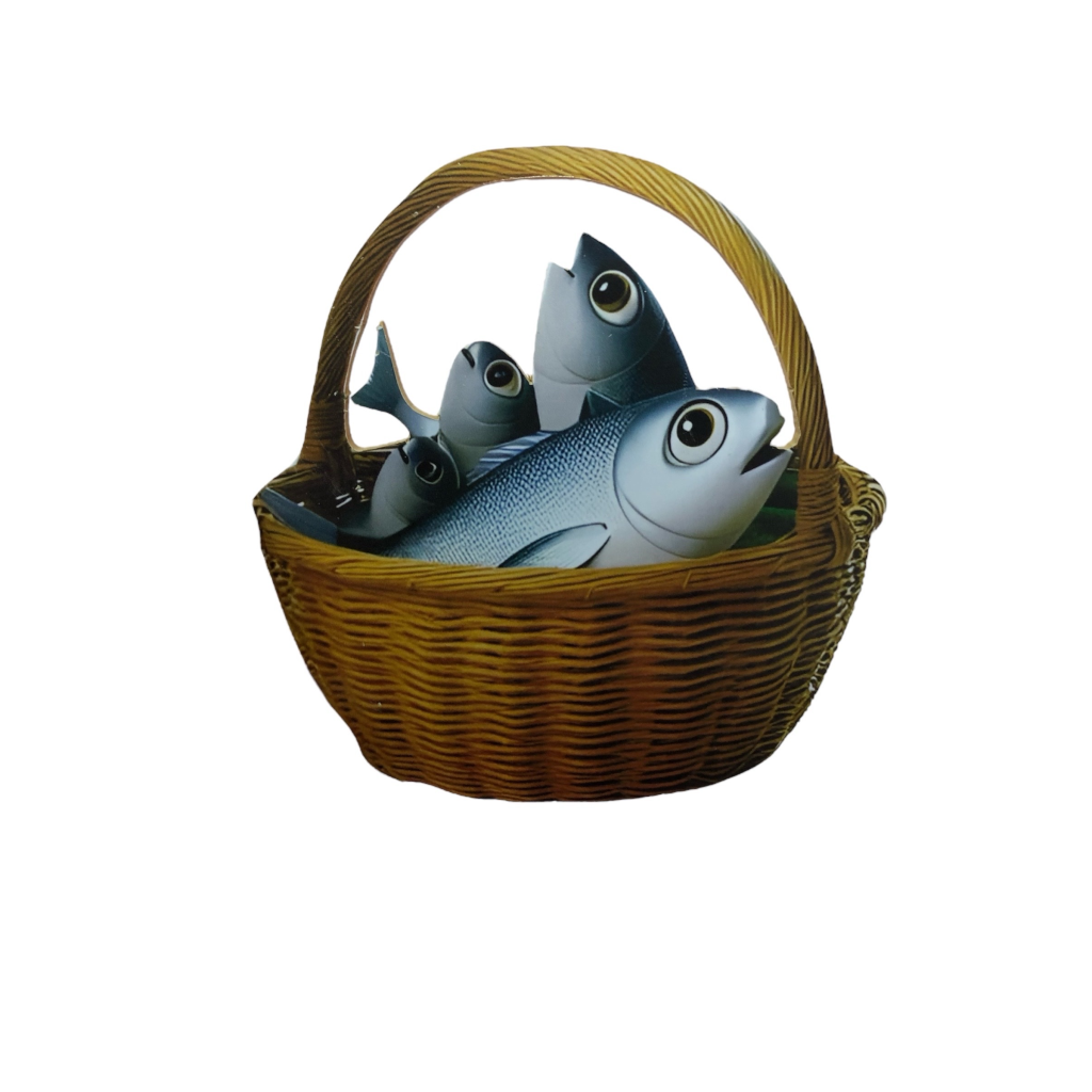 Display de Chão Peixes - Creare Decorações 