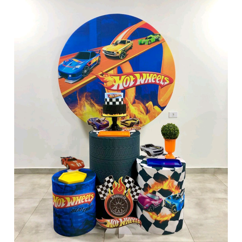 Hot Wheels - Kit 1 - Creare Decorações 