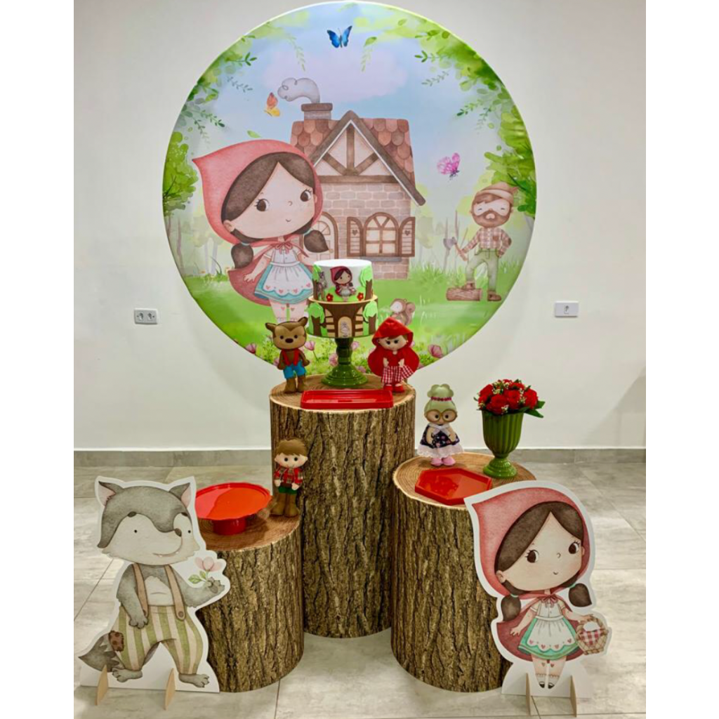 Chapeuzinho Vermelho - Kit 1 - Creare Decorações 