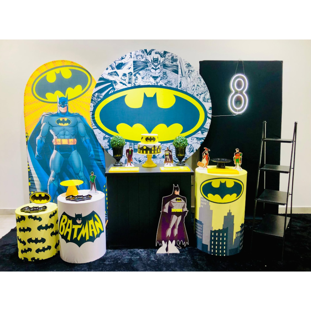 Batman - Kit 4 - Creare Decorações 