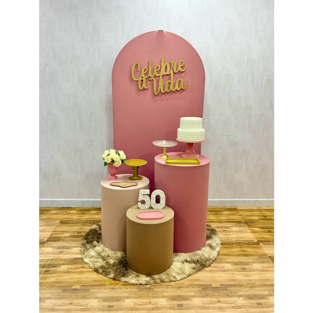 Kit Celebre Rose Antigo - Creare Decorações 