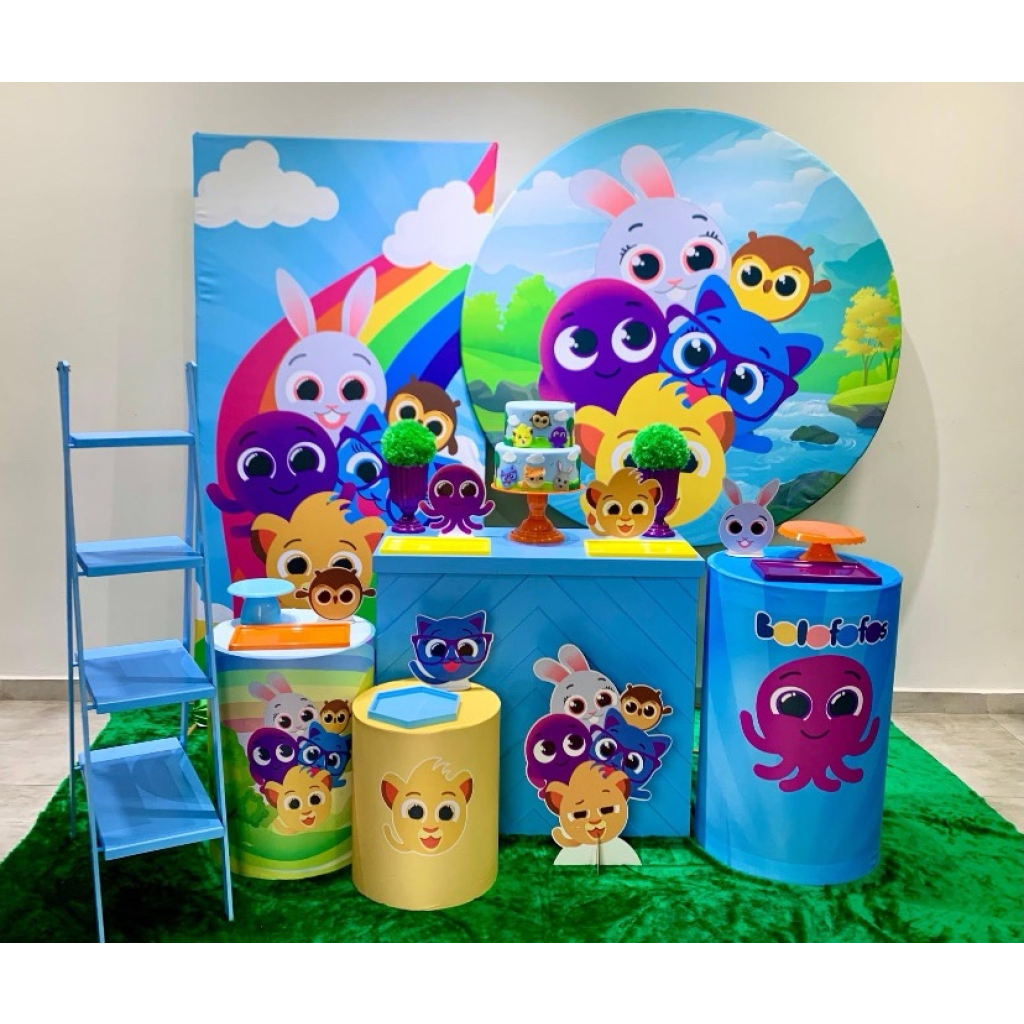 Bolofofos Natureza Kit 3 - Creare Decorações 