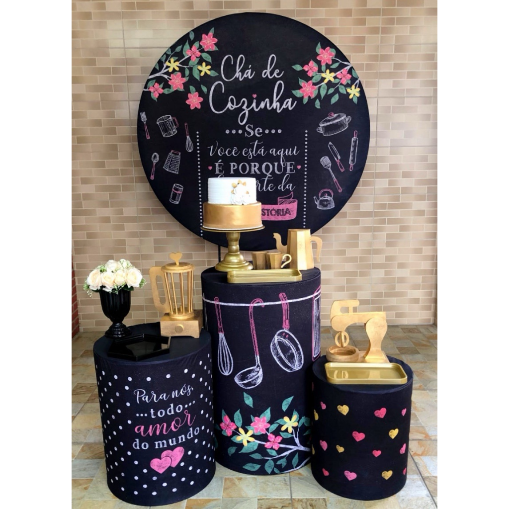 Chá de Cozinha Kit 1 - Creare Decorações 