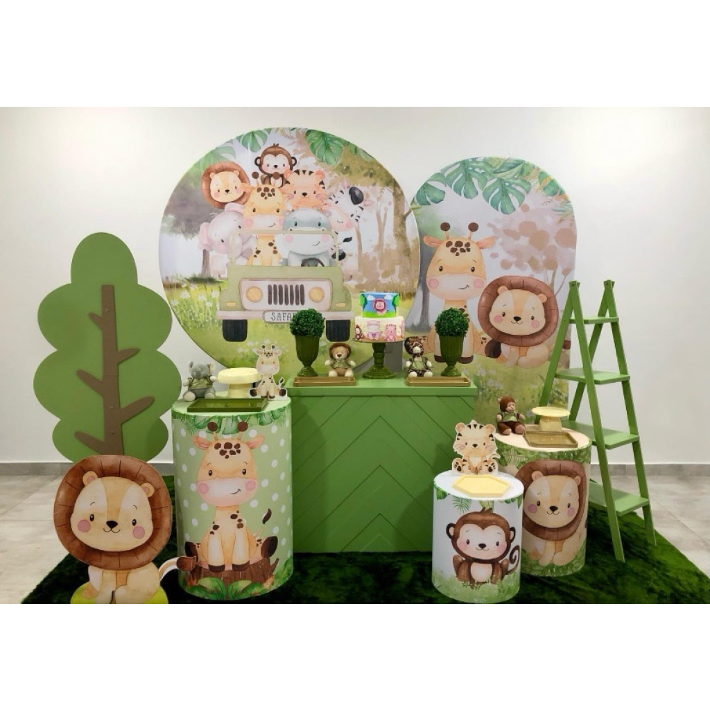 Safari - Com Arvore - Creare Decorações 
