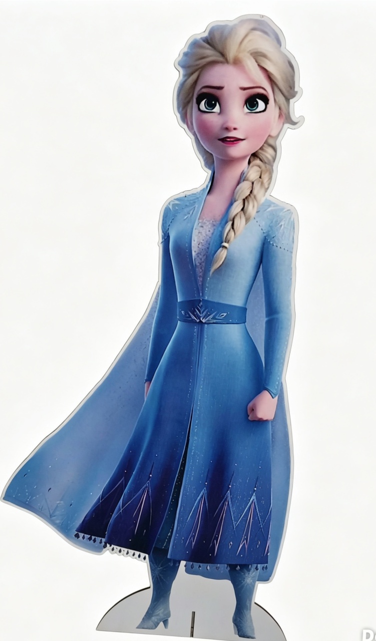 Display de Chão Elsa Frozen 2 - Creare Decorações 