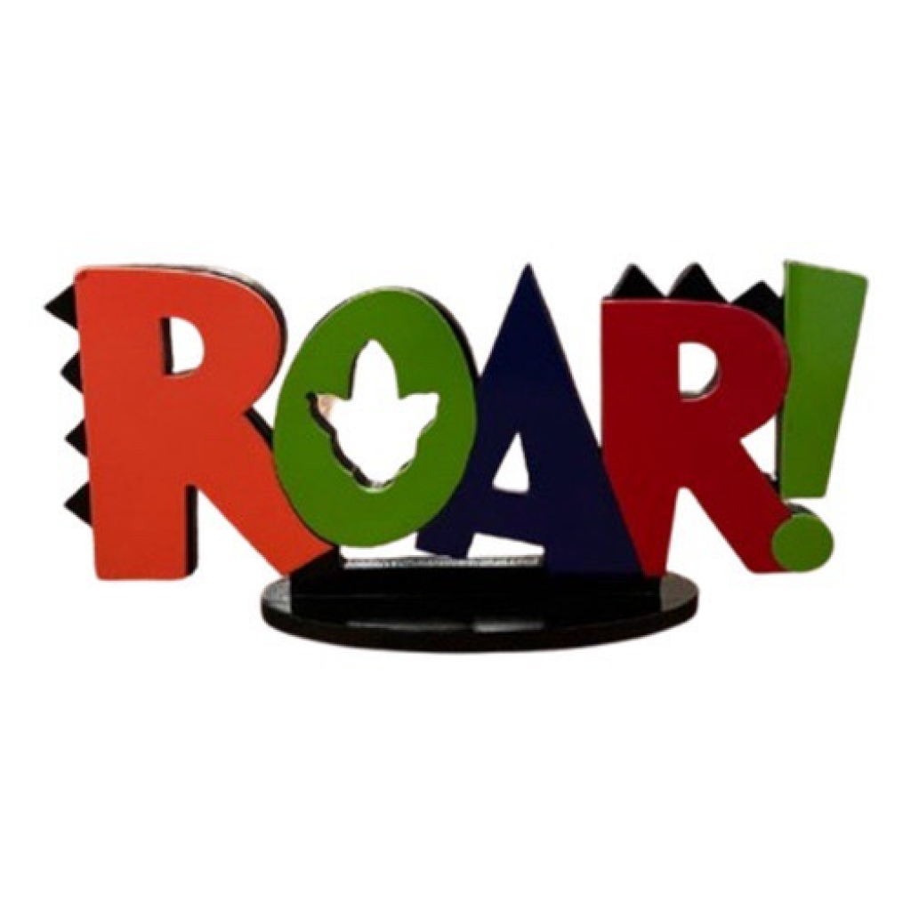 Display 3D Roar! - Creare Decorações 