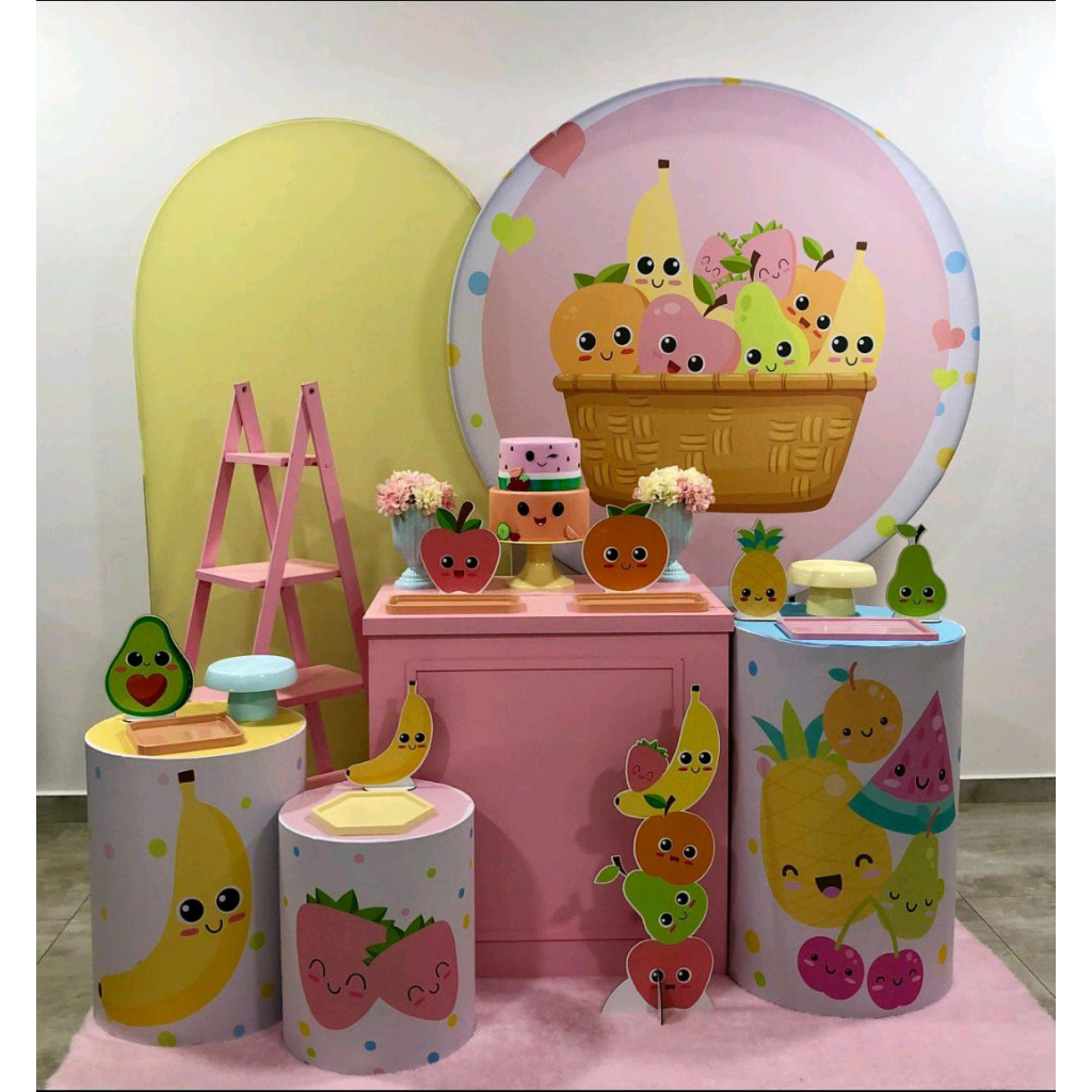 Frutinhas - Kit 3 - Creare Decorações 