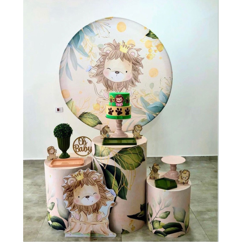 Leãozinho Kit 1 - Creare Decorações 