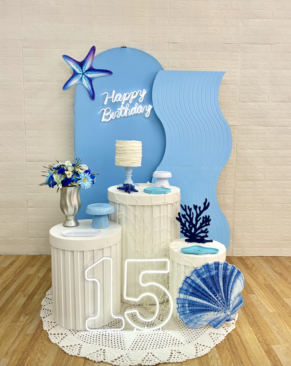 Fundo Do Mar Adulto 3 - Composição  - Creare Decorações 