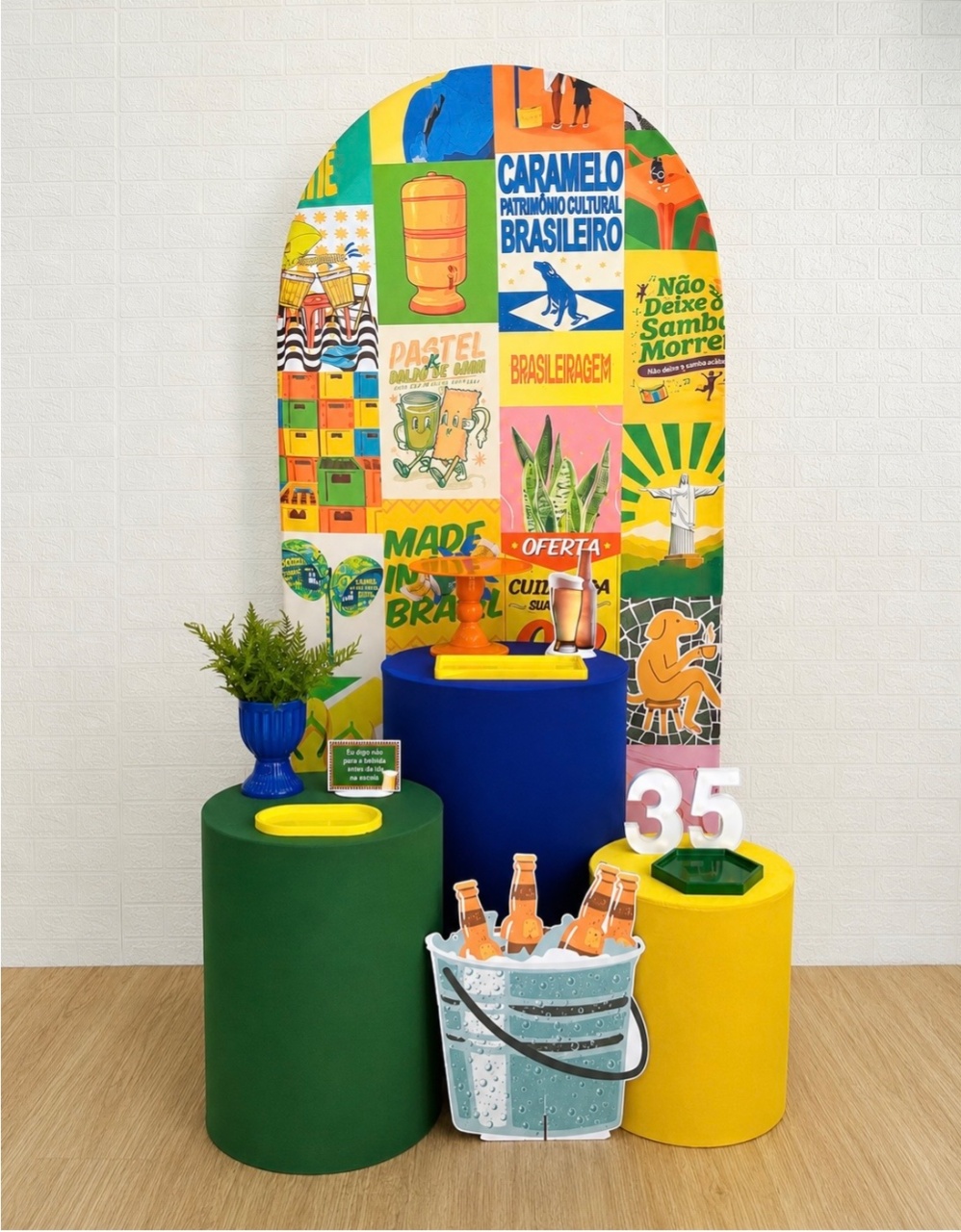 Brasilidade - Kit 1 - Creare Decorações 