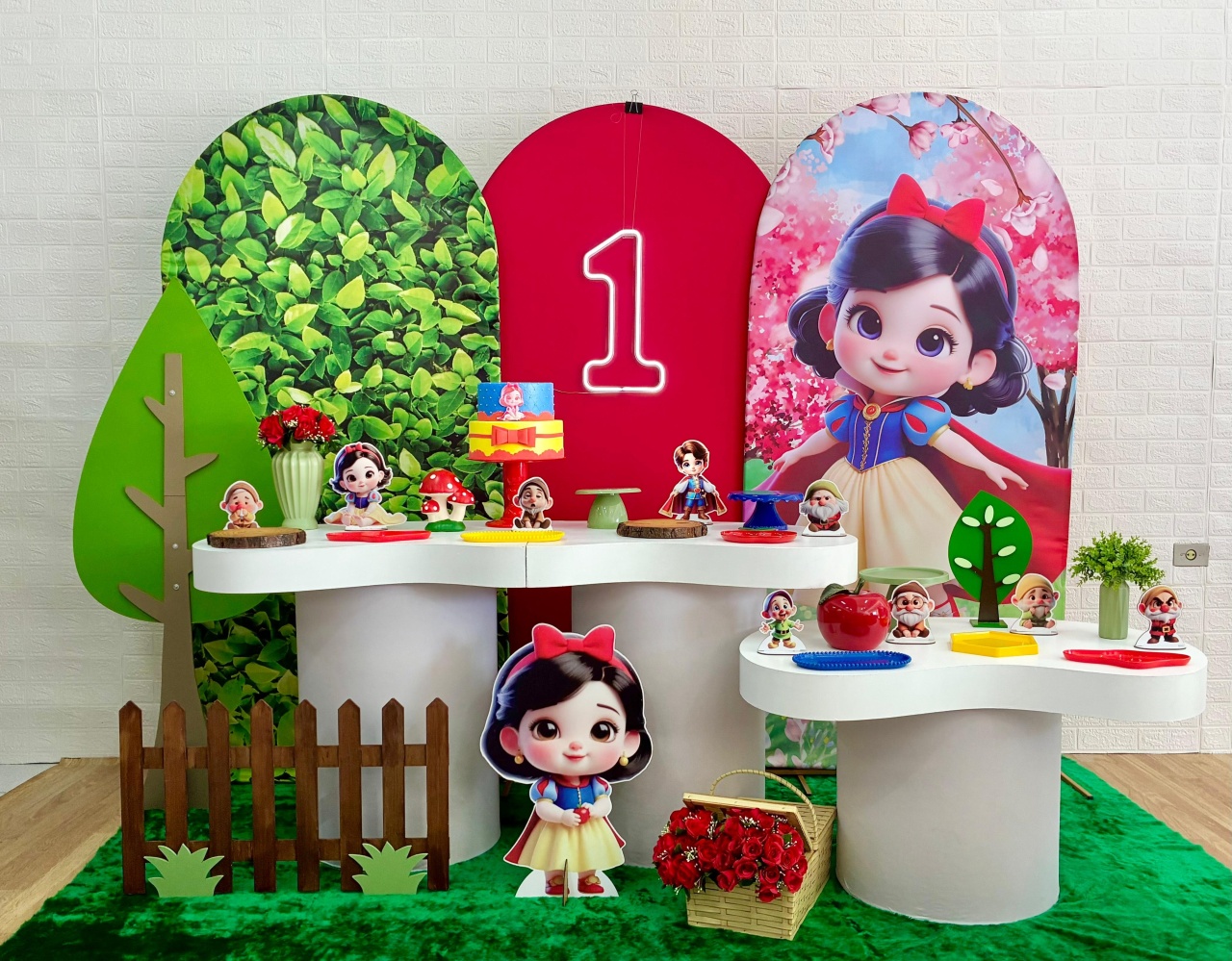 Branca de Neve Baby Ia - Coleção Orgânica  G - Creare Decorações 