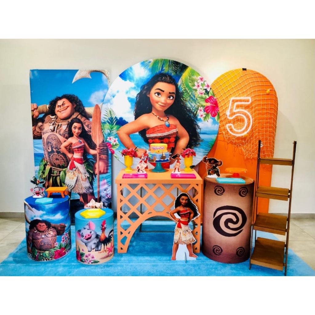 Moana Kit 4 - Creare Decorações 