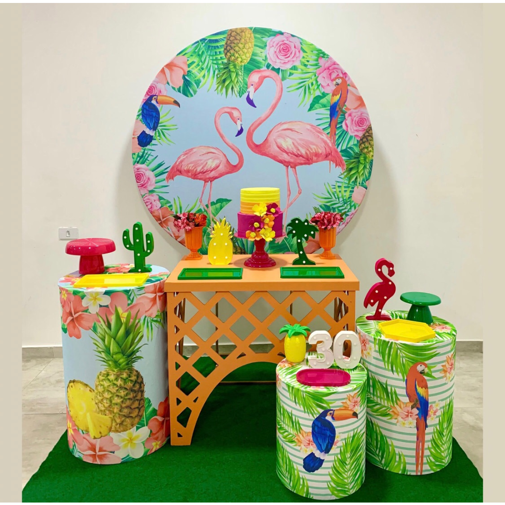 Tropical - Kit 2 - Creare Decorações 
