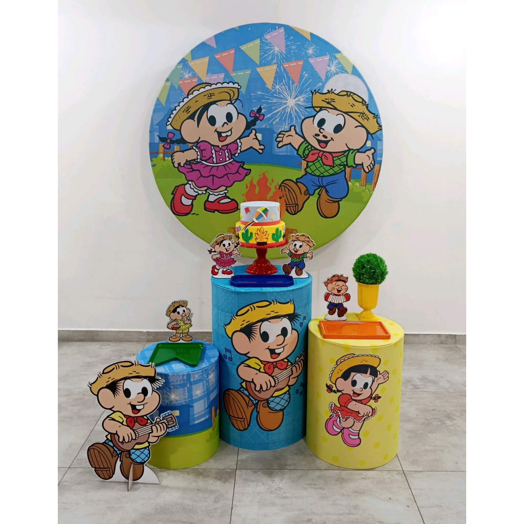 Festa Junina Turma da Mônica - Kit 1 - Creare Decorações 
