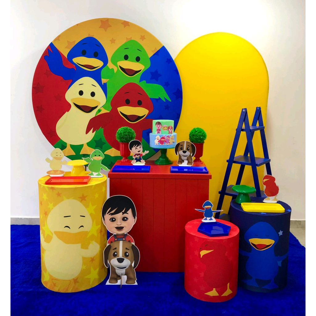 Patinho Colorido - Kit 3 - Creare Decorações 