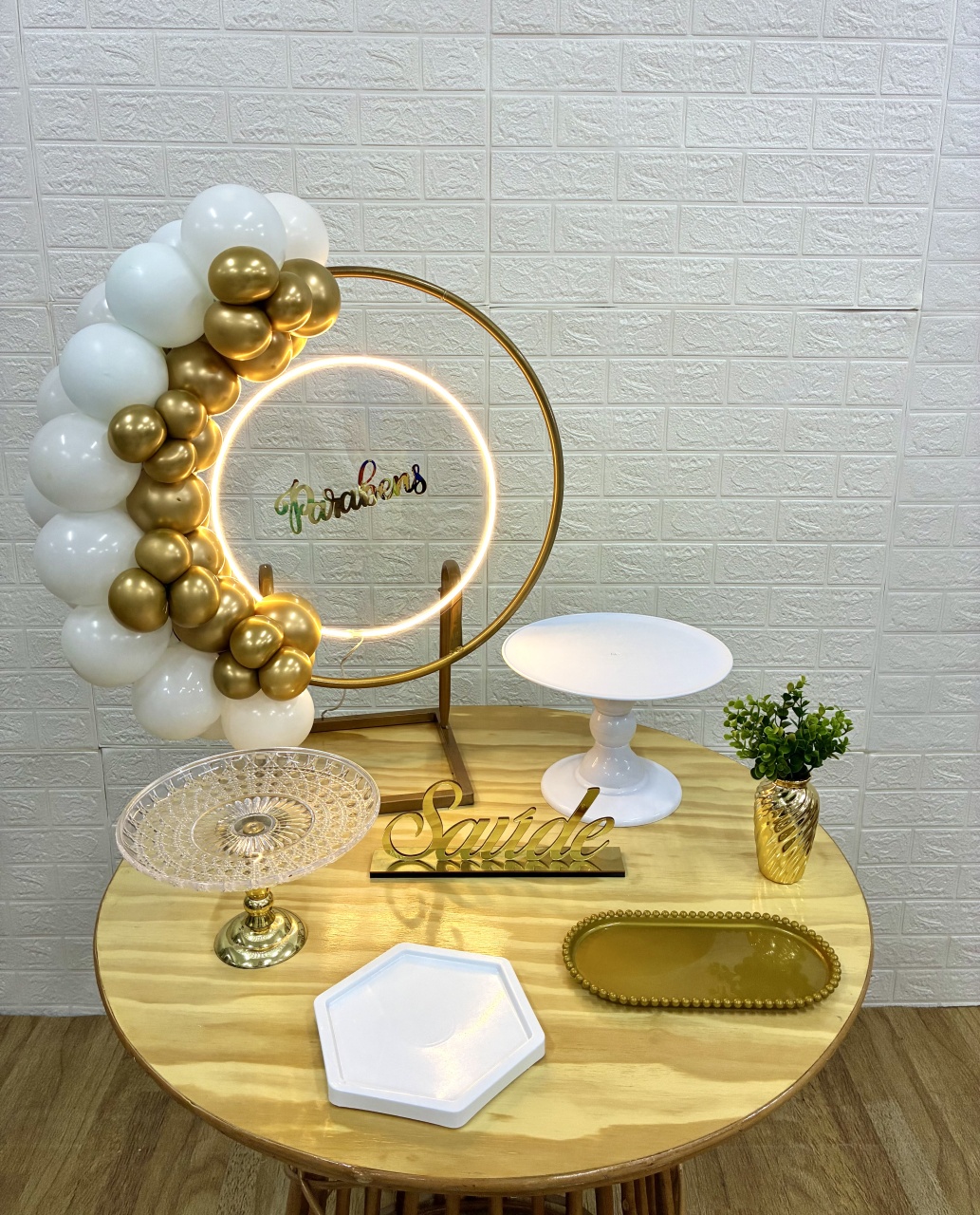 Kit de Mesa 1 - Parabéns - Creare Decorações 