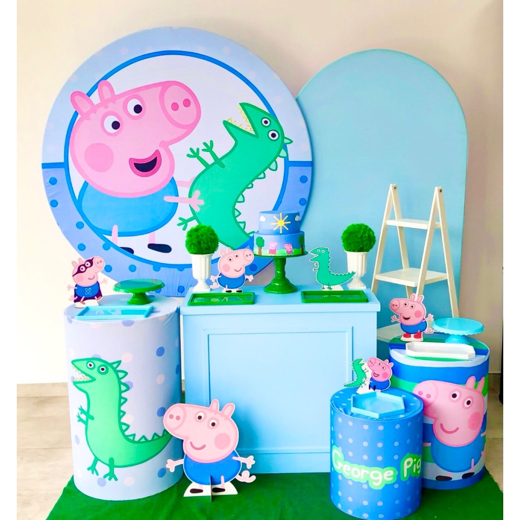 George Pig - Kit 3 - Creare Decorações 
