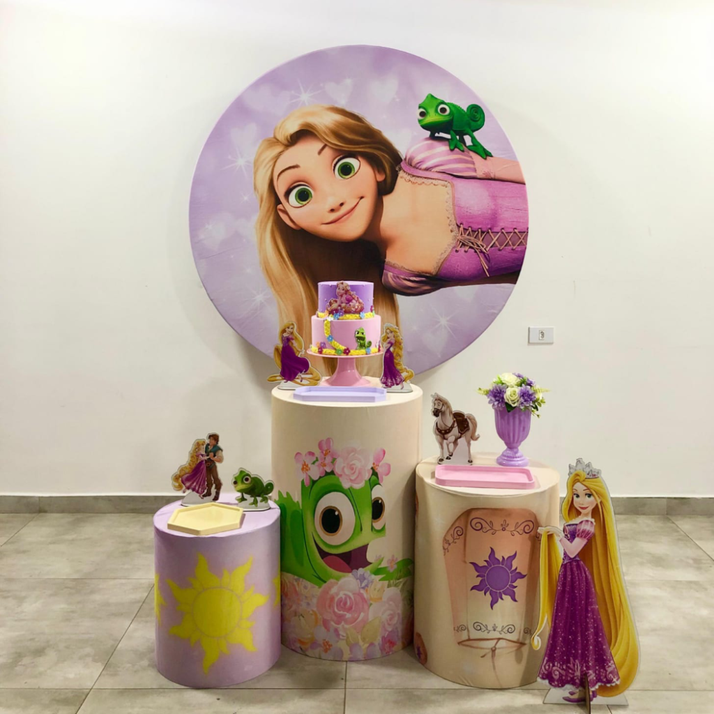 Rapunzel - Kit 1 - Creare Decorações 