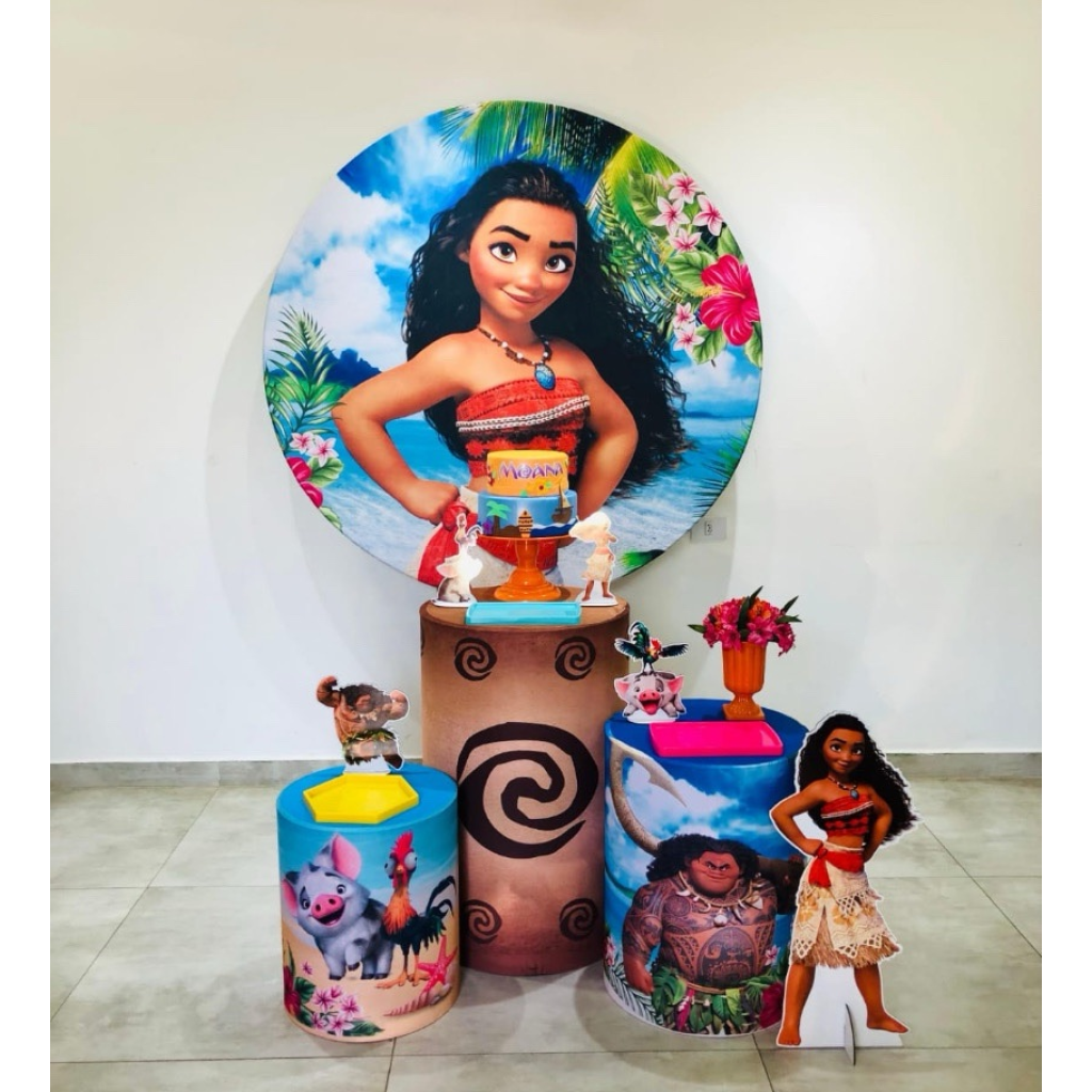 Moana Kit 1 - Creare Decorações 