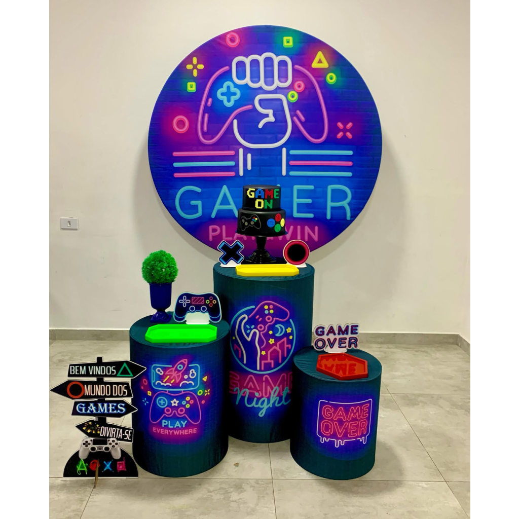 Video Game - Kit 1 - Creare Decorações 