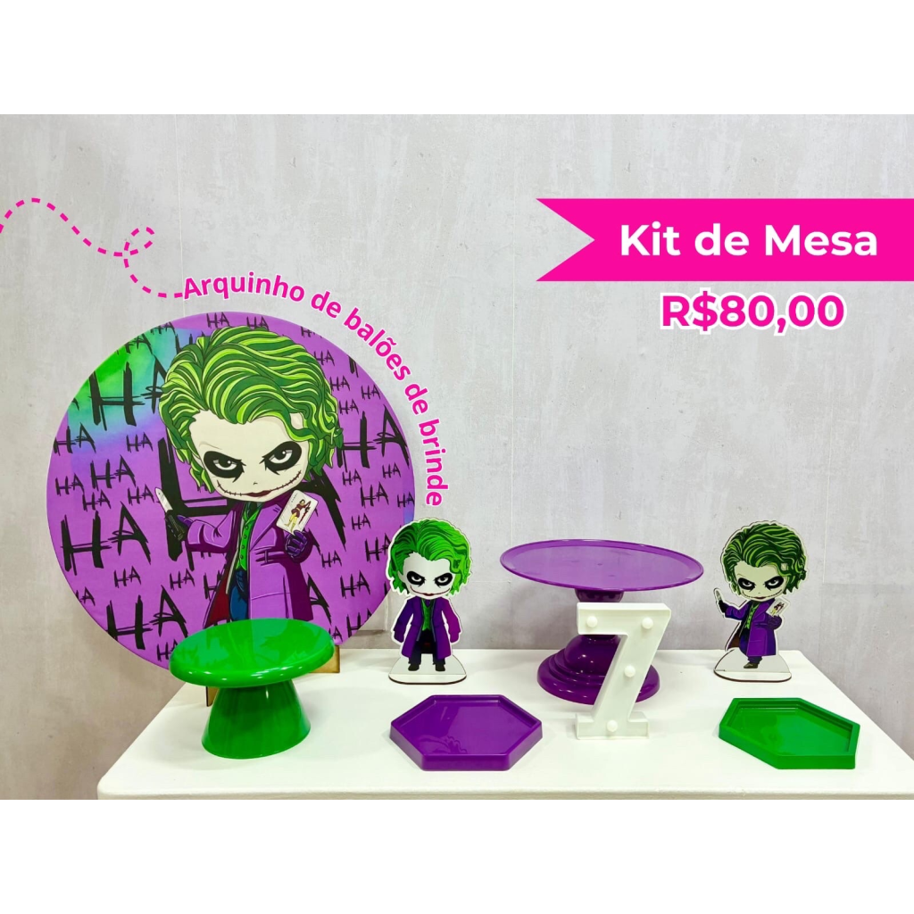Kit de Mesa Coringa - Creare Decorações 