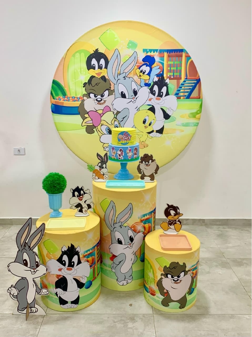 Baby Looney Tunes - Kit 1 - Creare Decorações 