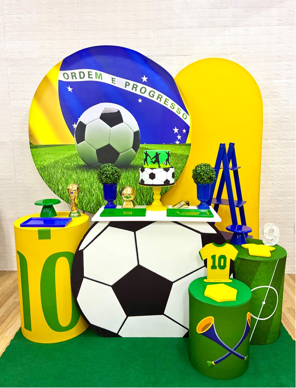 Brasil Bola - Kit 3 - Creare Decorações 