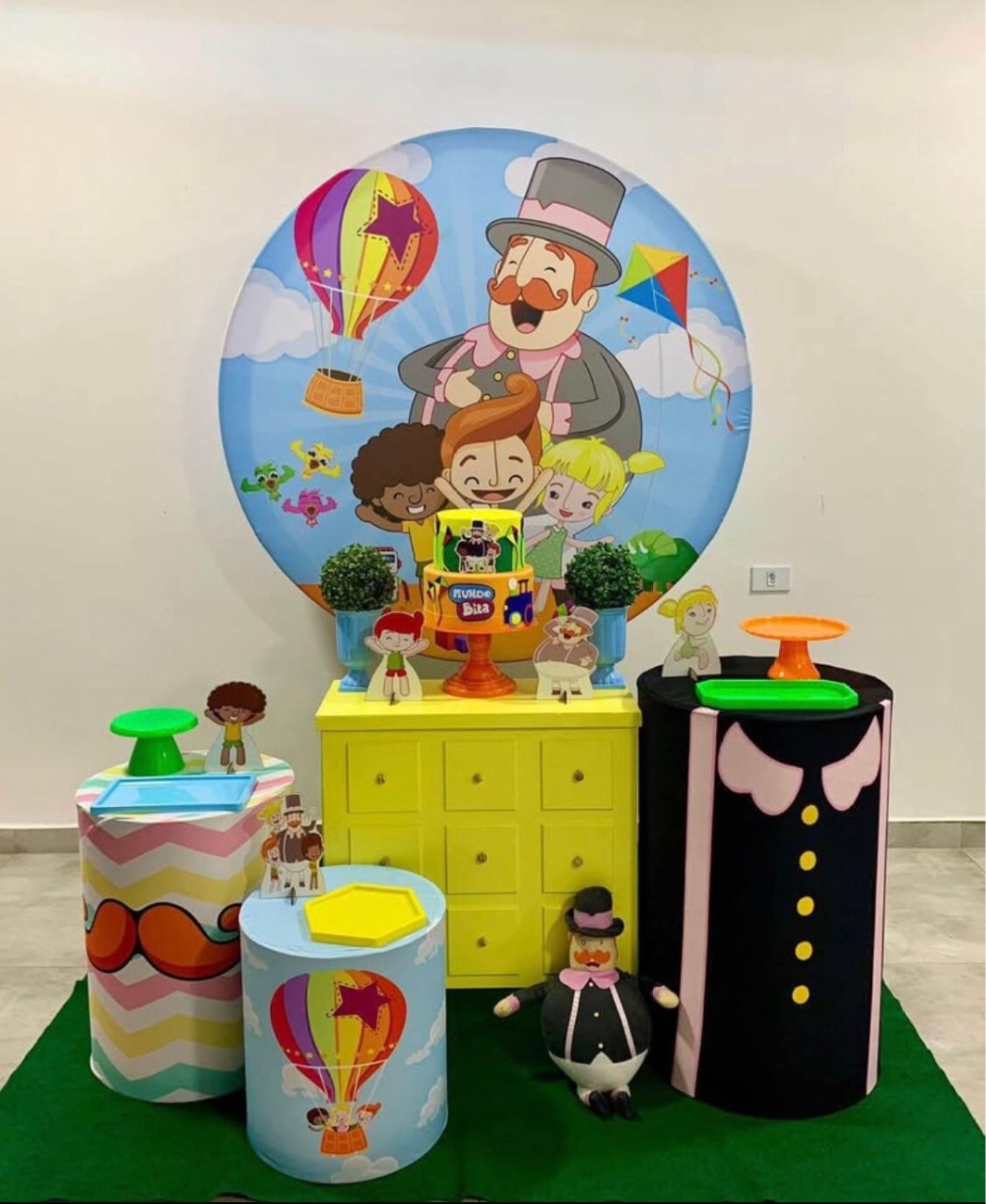 Mundo Bita Menino Kit 2 - Creare Decorações 