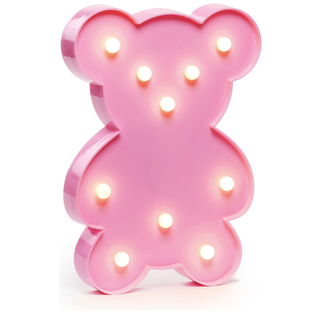 Luminária Urso Rosa - Creare Decorações 
