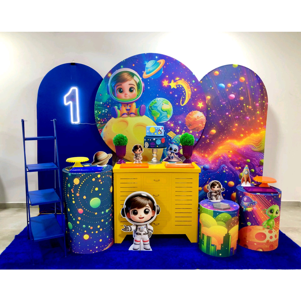 Astronauta Ia - Kit 4 - Creare Decorações 