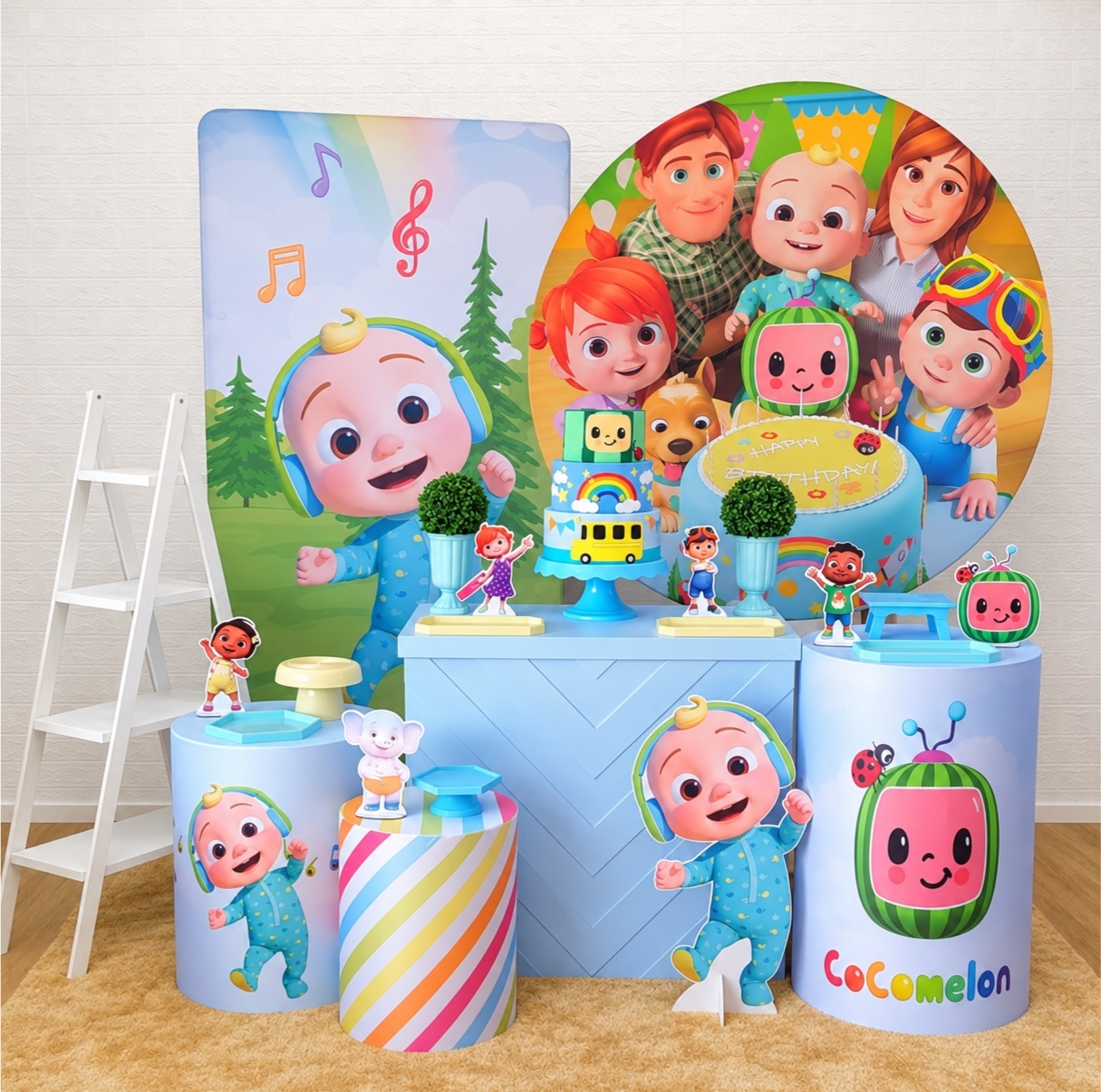 Cocomelon - Kit 3 - Creare Decorações 