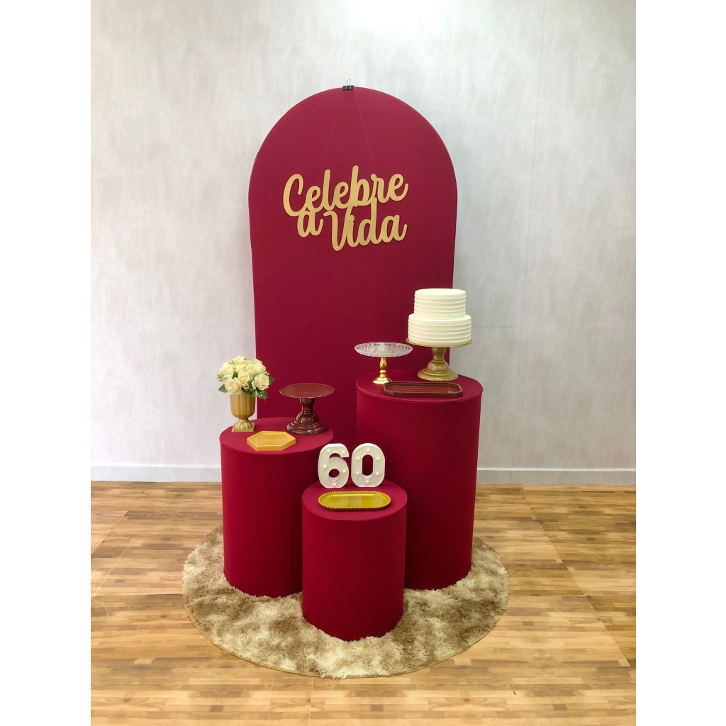 Kit Celebre Marsala - Creare Decorações 
