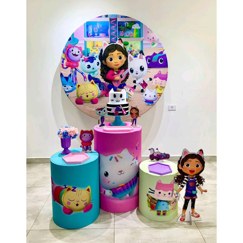 A Casa Mágica da Gabby Kit 1 - Creare Decorações 