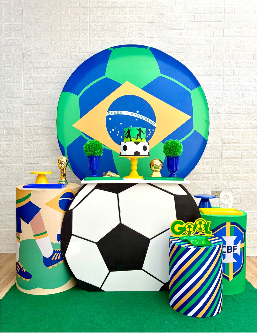 Brasil - Kit 2 - Creare Decorações 