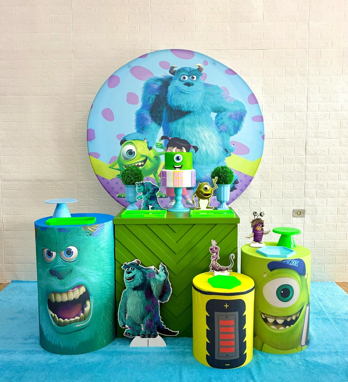 Monstros S.a. Kit 2  - Creare Decorações 