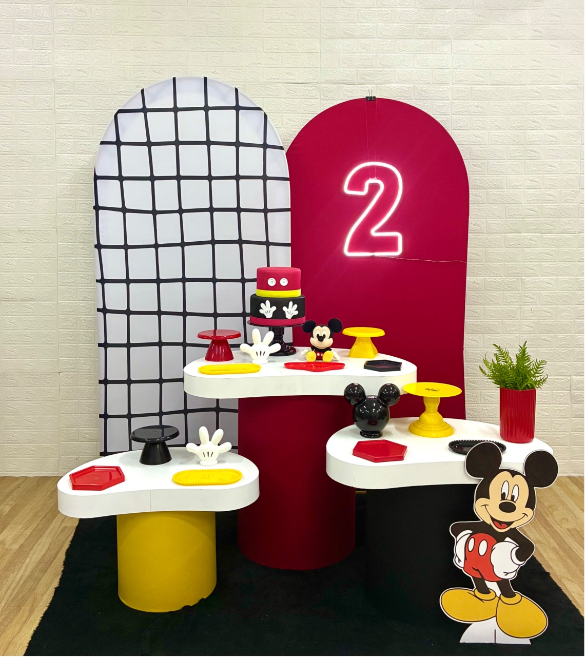 Mickey - Coleção Orgânica P Plus - Creare Decorações 